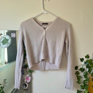 one size (small) button up sweater